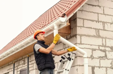 Pose et remplacement de gouttières à Paars